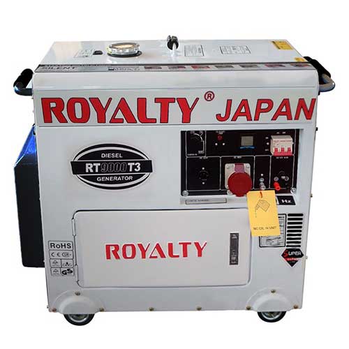 Royalty Japan RT9000T Diesels Generator 9kw