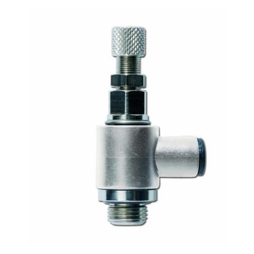 FLUXO Pneumatic Manual Regulator for Cylinder? Male 1/4" Polyurethane Pipe 8mm