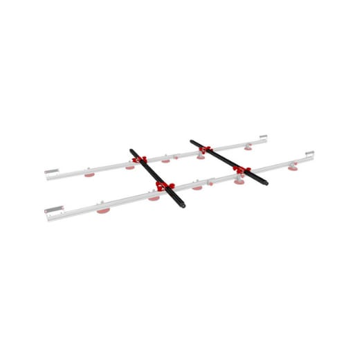 RUBI Guide Set 2xCross Brass for SLIM Transporter 170cm