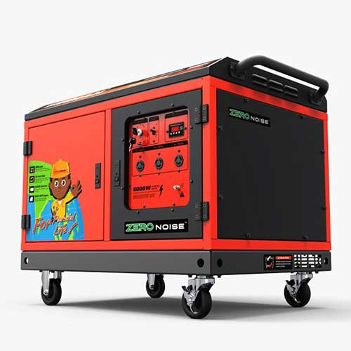 Firman 5kva Key start Sound proof Petrol Generator - SPS12000SE
