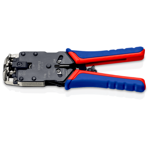 Crimping Plier 8" for telephone and RJ10-12 & RJ45