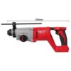 Rotary Hammer D-Handle M18BLHACD26-0 AVS Brushless 2.6J SDS 2.1Kg LI-ION - Image 5