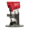 Trim Router M18FTR8-0X FUEL HD boxPlunge Base 8/6mm collet LI-ION