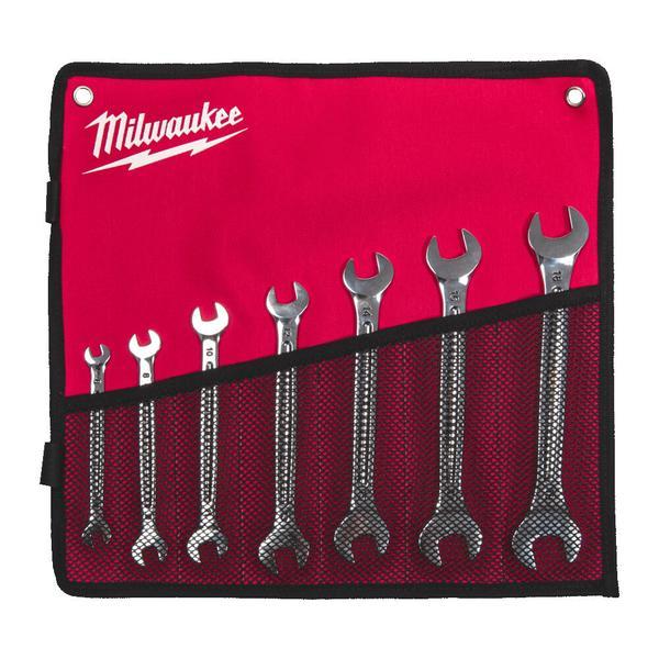 MILW Set Double Open End Spanner set 6-19mm 7pcs
