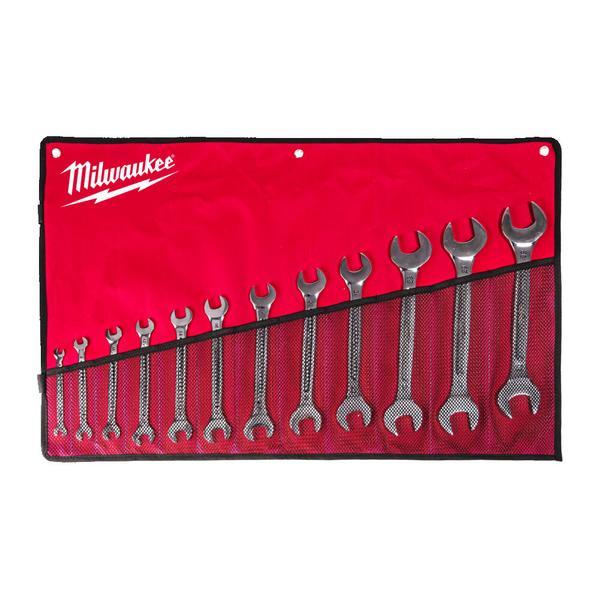 MILW Set Double Open End Spanner set 6-32mm 12 pcs