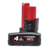 MILW Battery M12B4 12V 4 AH Li-Ion