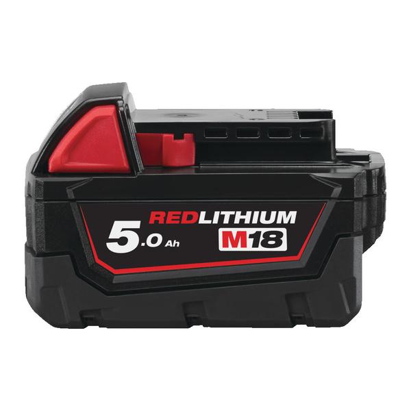 MILW Battery M18B5 18V 5.0AH LI-ION