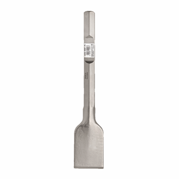 MILW Chisel Flat K-HEX 28x400x80mm Wide for K2500 1PC