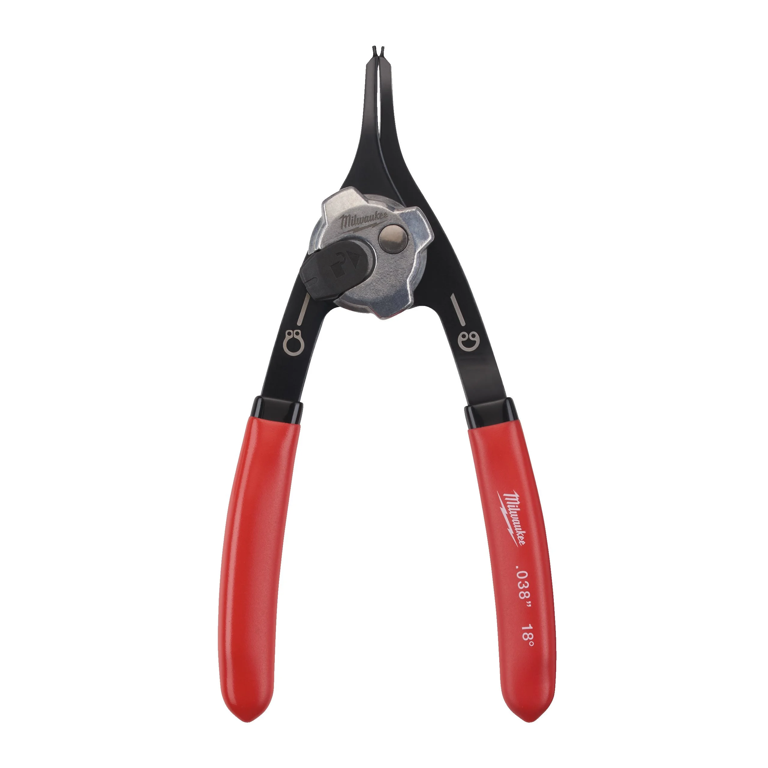 Medium Circlip Plier 154mm internal external conversion Tips