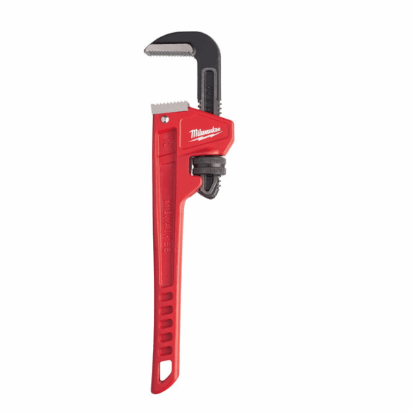 MILW Steel Pipe Wrench 12" open 51mm W1.2Kg