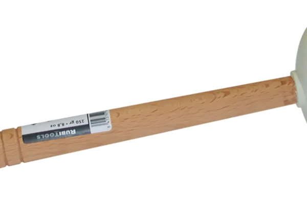 White rubber mallet sides 250 gr.