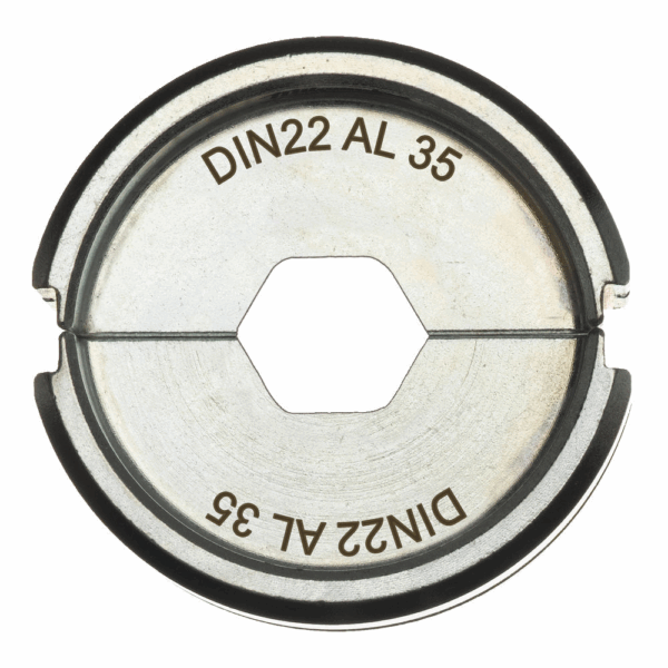 DIN22AL Crimp Die Hex 35m