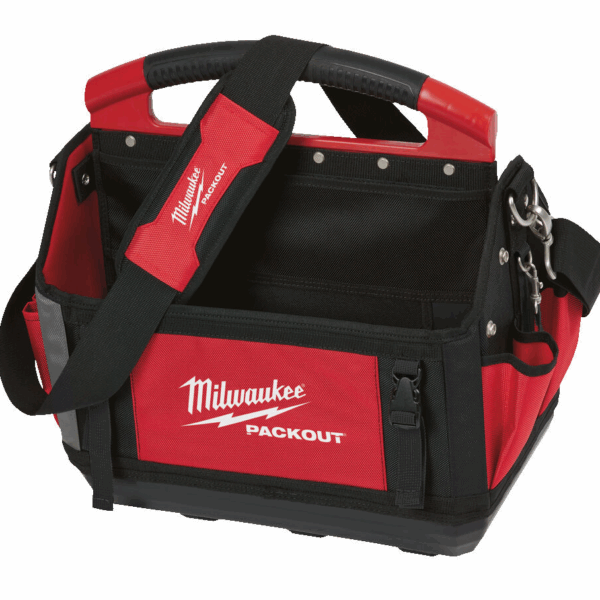 MILW Packout 40 cm Tote Toolbag Impact resistant molded base 250x400x320mm