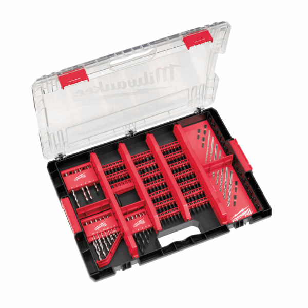 MILW Shockwave Drivers Bit&Drill BitsThunder Web (120PCS)HEAVY DUT Accessory Set