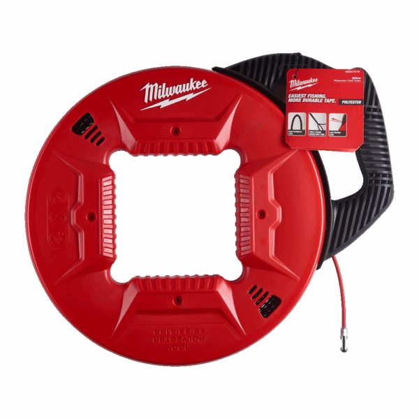 MILW Non-Conductive Polyester Fish Tape 30m Manual Feeding