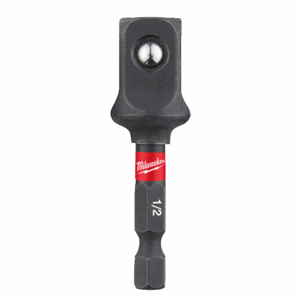 MILW Shock Wave ADAPTOR 1/4" HEX- 1/2" SQUARE