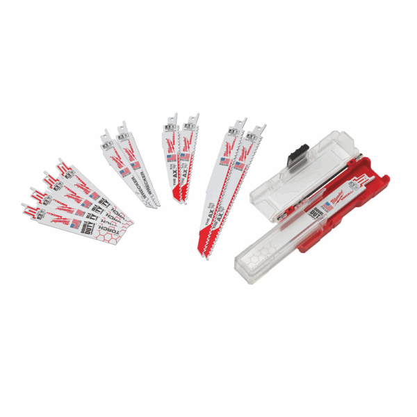 MILW 12 Blades Sawzall Sabre 5 type for Metal Torch and Wood
