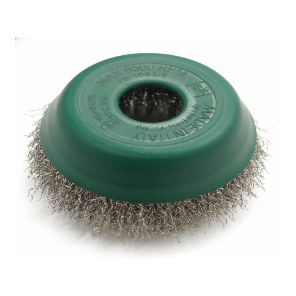 SIT INOX Crimped Wire Cup Brush 3 1/8"