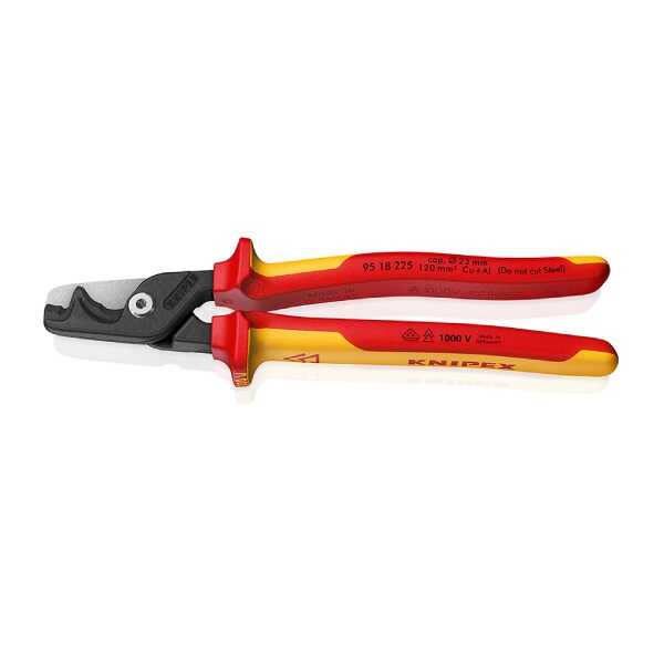 KNIPEX Cable Shear for ALU & Copper 9"  1000V