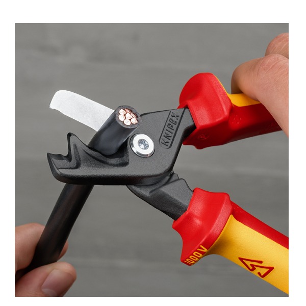 KNIPEX Cable Shear for ALU & Copper 9" 1000V - Image 2