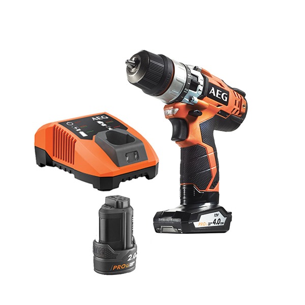 AEG,Percussion Drill BSB12C2LI-X02B (2+4Amps)