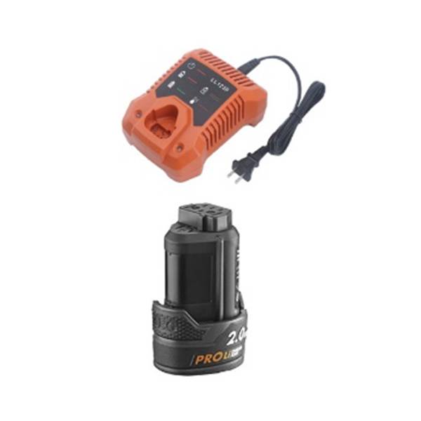 AEG Charger/Battery Set L1220LL 12V(1Batt 2 0AM L1220 Pin LI ion+1Charge LL1230)