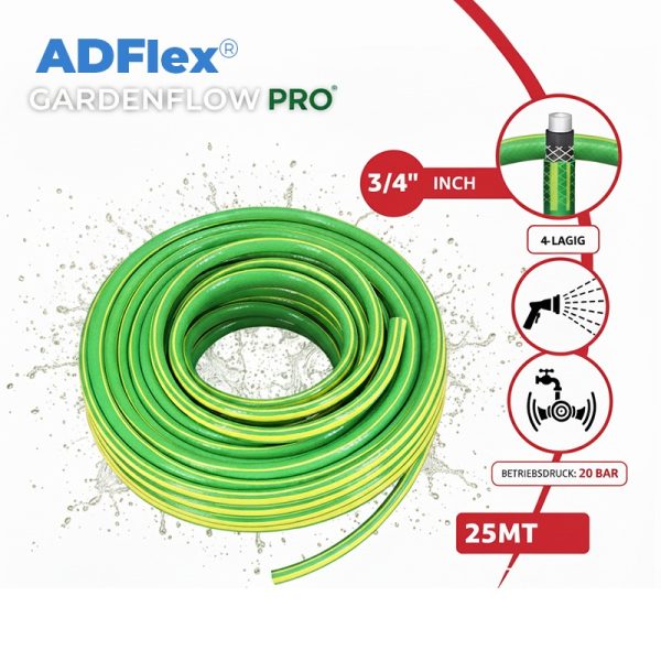 Water Hose 3/4" 20Bar 25MT