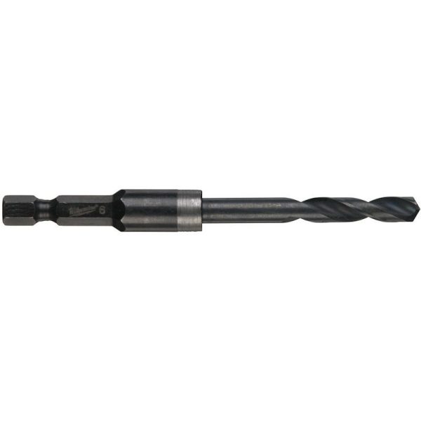 MILW HSS G 4 8mm Drill Bit ¼" Hex reception