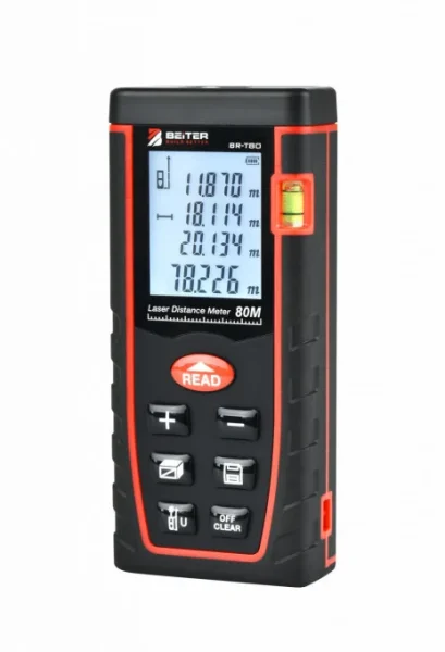 BEITER Laser Distance Meter 0 05  80MT BR80 2xAAA