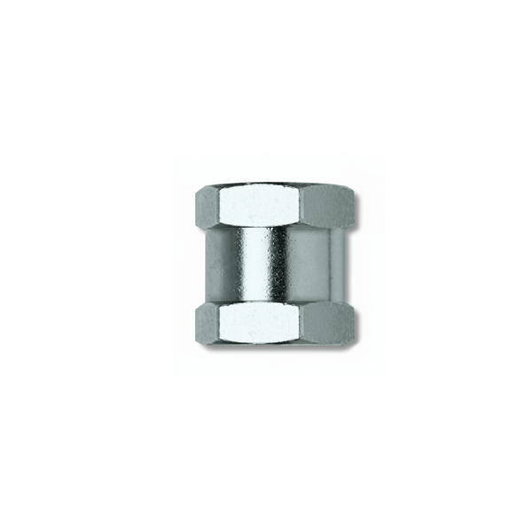 FLUXO Pipe Fitting Threaded Sleave Female 1/8" L:15mm