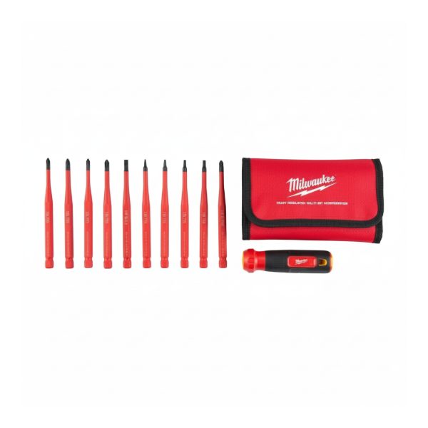 MILW Screwdriver bit set insulated 1000V