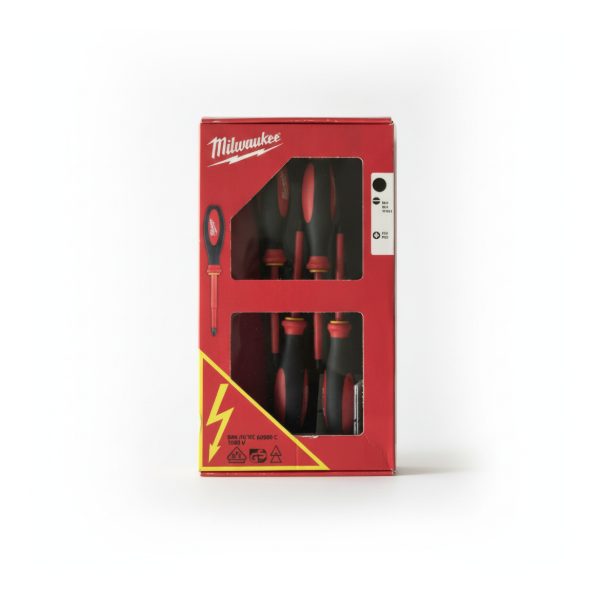 MILW Screwdriver Set 5Pcs Trilobe