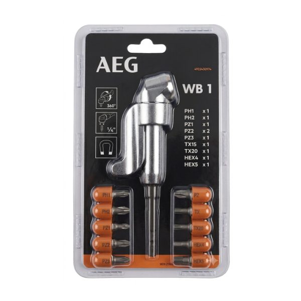 AEG WB1 Screwdriver Angle Attachment