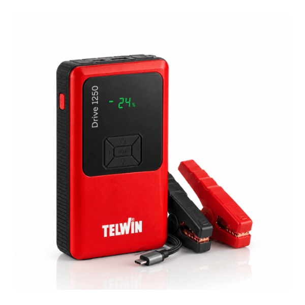 TELWIN Drive 1800 12V Portable Emergency Starter/Inflator/Charger