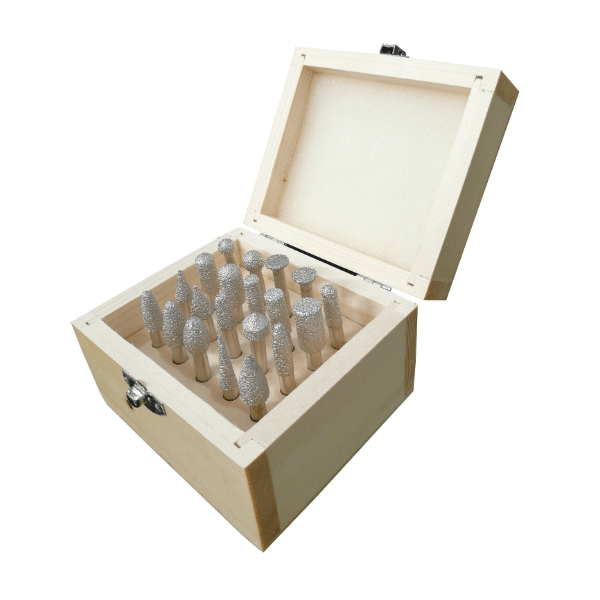 NRG Vacuum Brazed Rotary Diamond Tool Set
